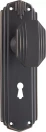 Napier 178 x 54mm Knob on Std Keyhole Plate Set - AC