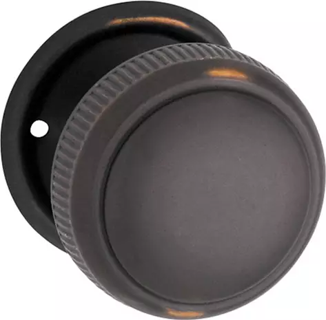 Milled Edged 52mm Knob on 52mm Backplate - AC