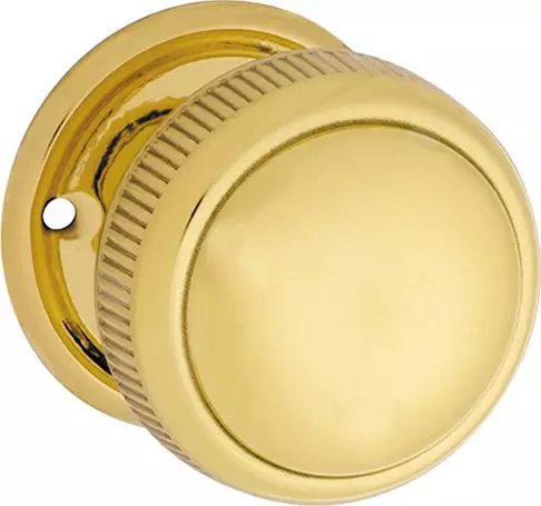 Milled Edged 52mm Knob on 52mm Backplate - PB