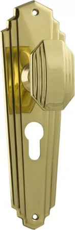 Elwood 200 x 63mm Knob on Euro48 Plate Set - PB