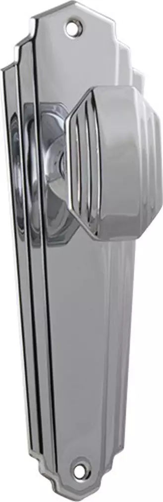 Elwood 200 x 63mm Knob on Blank Plate Set - CP