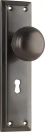 Richmond 200 x 50mm Knob on Std Keyhole Plate Set - AB