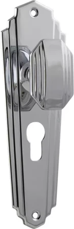Elwood 200 x 63mm Knob on Euro48 Plate Set - CP