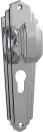 Elwood 200 x 63mm Knob on Euro48 Plate Set - CP