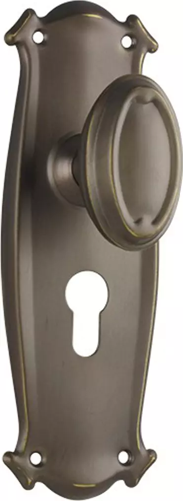 Bungalow 197 x 68mm Knob on Euro48 Plate Set - AB