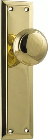 Richmond 200 x 50mm Knob on Blank Plate Set - PB