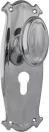 Bungalow 197 x 68mm Knob on Euro48 Plate Set - CP
