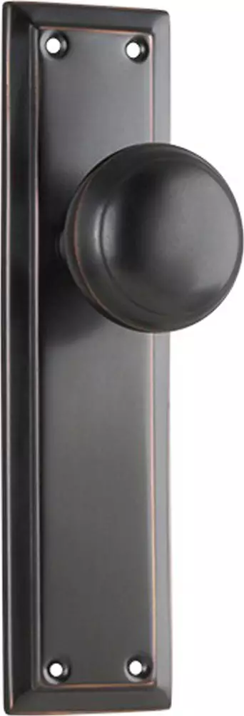 Richmond 200 x 50mm Knob on Blank Plate Set - AC