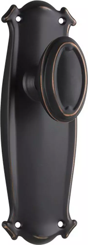 Bungalow 197 x 68mm Knob on Blank Plate Set - AC