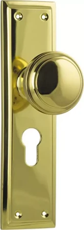 Milton 200 x 50mm Knob on Euro48 Plate Set - PB