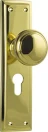 Milton 200 x 50mm Knob on Euro48 Plate Set - PB