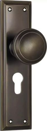 Milton 200 x 50mm Knob on Euro48 Plate Set - AB