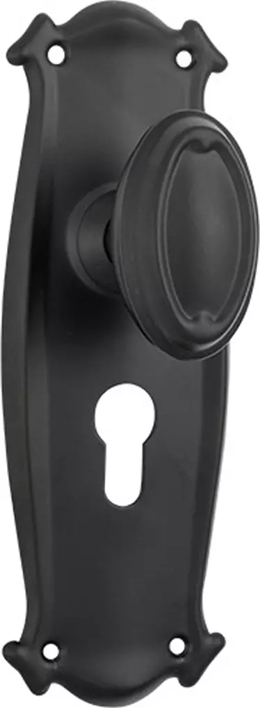 Bungalow 197 x 68mm Knob on Euro48 Plate Set - MB