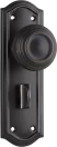 Kensington 175 x 58mm Knob on Privacy Plate Set - AC
