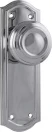 Kensington 175 x 58mm Knob on Blank Plate Set - CP