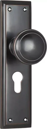 Milton 200 x 50mm Knob on Euro48 Plate Set - AC