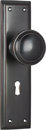 Milton 200 x 50mm Knob on Std Key  Plate Set - SB