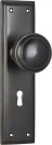 Milton 200 x 50mm Knob on Std Key  Plate Set - SB