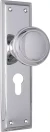 Milton 200 x 50mm Knob on Euro48 Plate Set - CP