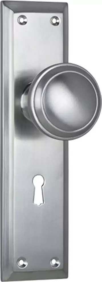 Milton 200 x 50mm Knob on Std Key  Plate Set - SC