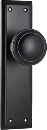 Milton 200 x 50mm Knob on Blank Plate Set - MB
