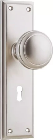 Milton 200 x 50mm Knob on Std Key  Plate Set - SN