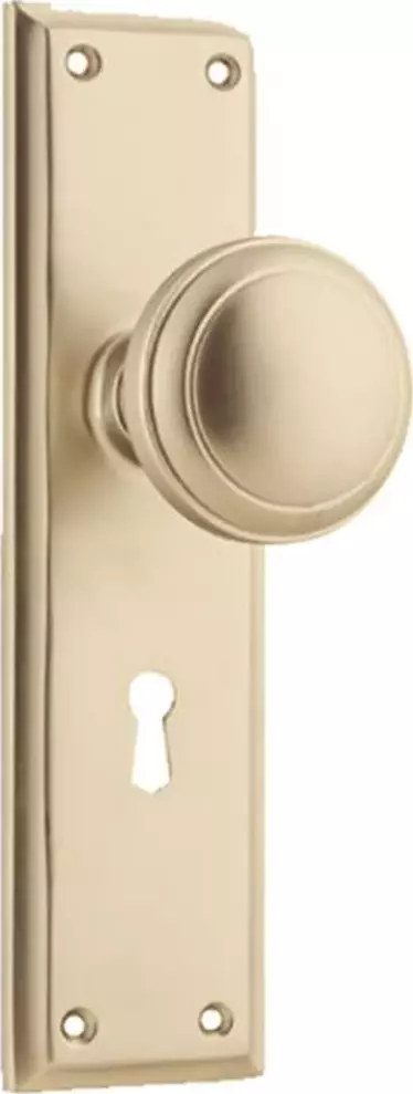 Milton 200 x 50mm Knob on Std Key  Plate Set - SB