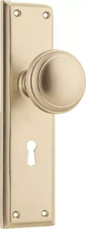 Milton 200 x 50mm Knob on Std Key  Plate Set - SB