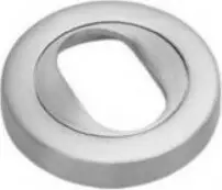 6008 Oval Cylinder Escutcheon- SC