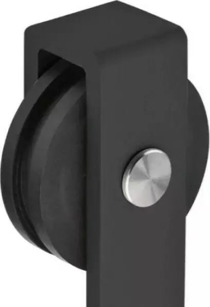 Charriot 1700mm Sliding Door Kit - Satin Black