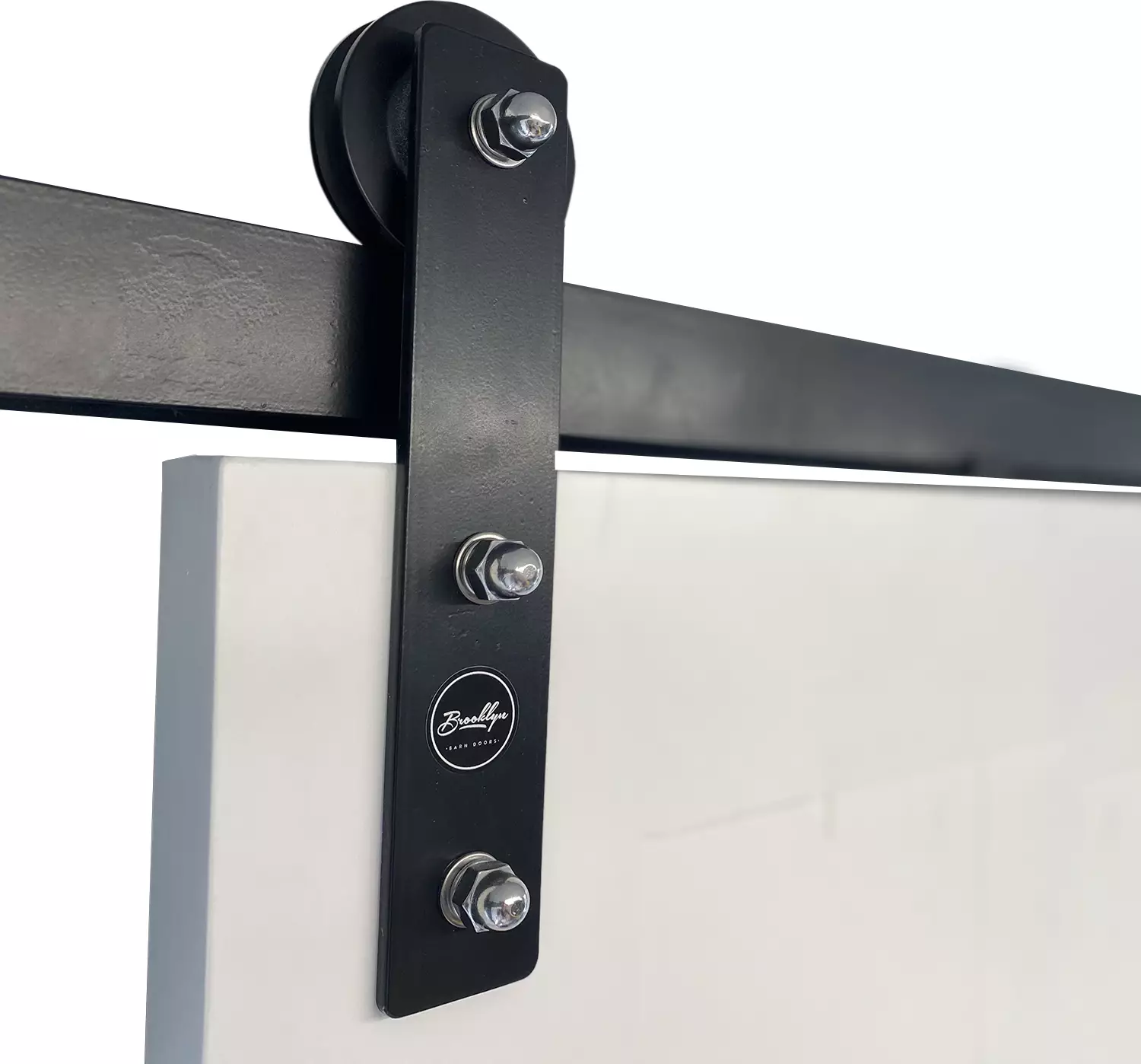 4500mm Barn Door Track Kit for Single Doors - BLK