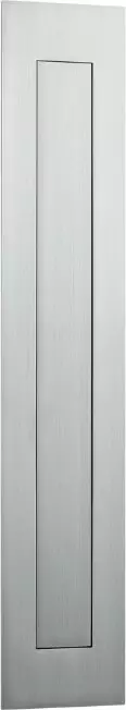 300 x 55mm Rectangular Flush Pull w/ Cover - SS