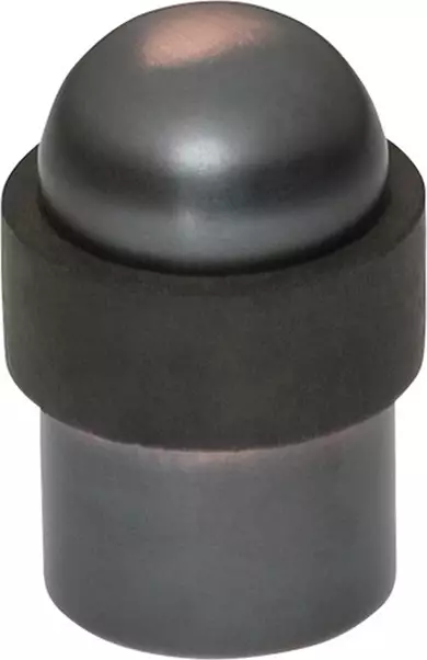 Domed 50 x 30mm Floor Mounted Door Stop - AC