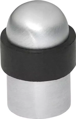 Domed 50 x 30mm Floor Mounted Door Stop - SC