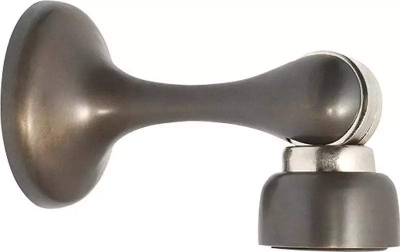 Magnetic Solid Brass Door Stop - AB
