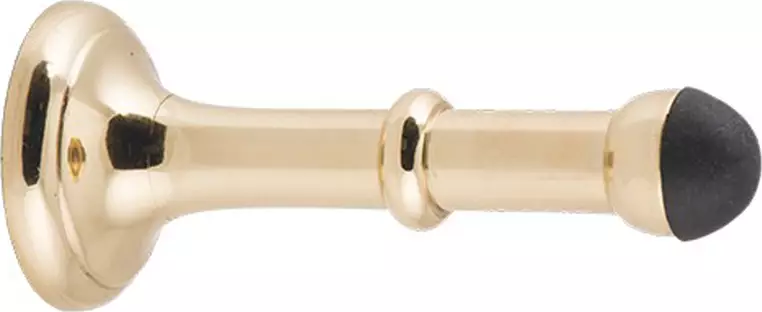 80mm Con Fix Wall Mount Door Stop - PB