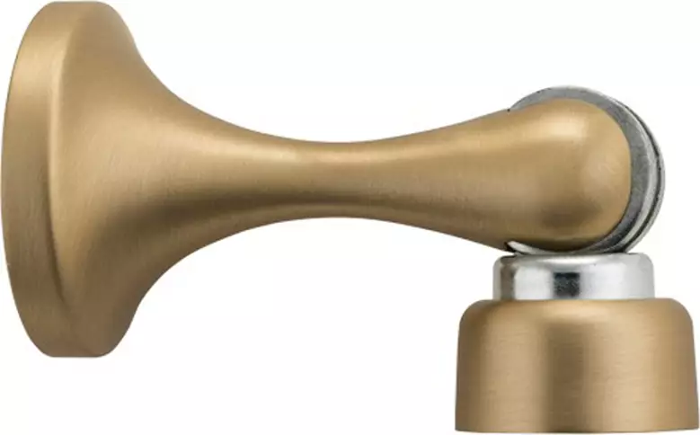 Magnetic Solid Brass Door Stop - SB