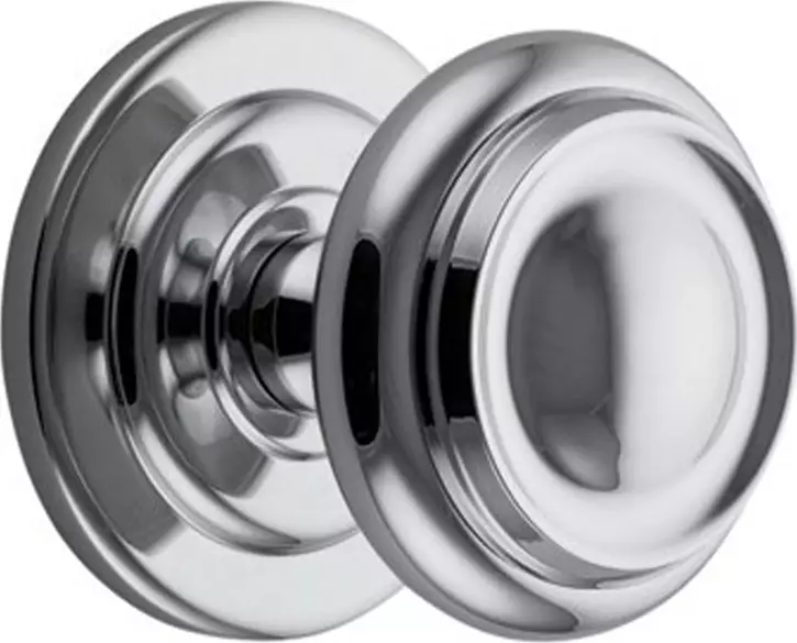 Sarlat 100mm Centre Knob on 107mm Backplate - CP