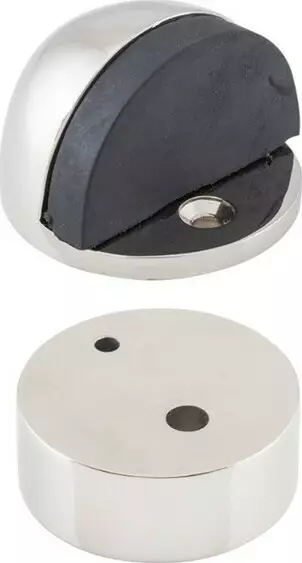 Oval Floor Mounted Door Stops & Spacers