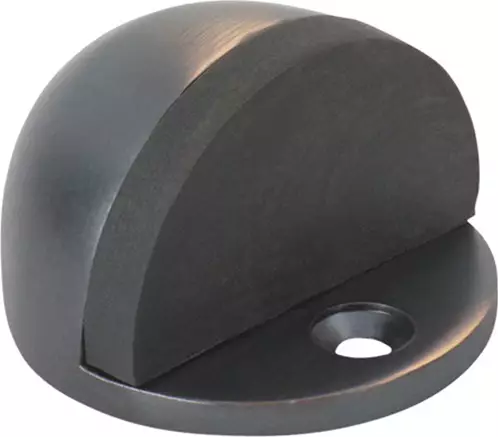 Oval Floor Mounted Door Stop - AC
