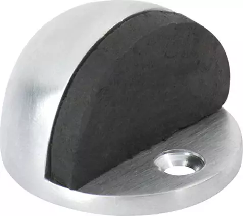 Oval Floor Mounted Door Stop - SC