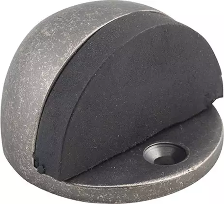 Oval Floor Mounted Door Stop - RN
