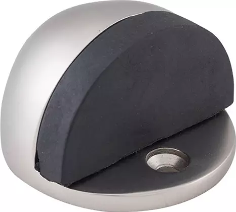 Oval Floor Mounted Door Stop - SN