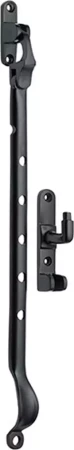 Side Mount Casement Window Stay 300mm - BLK