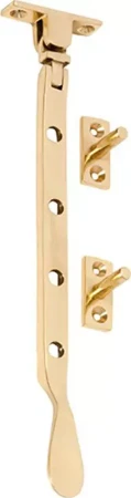 Base Mount Casement Window Stay 200mm - PB