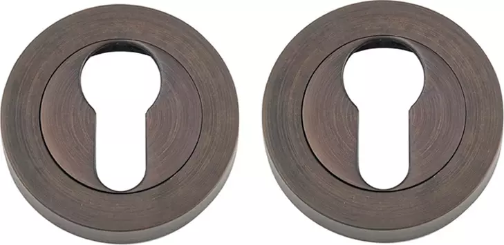 52mm Round Euro Escutcheon - SB