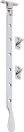 Base Mount Casement Window Stay 300mm - CP