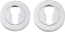 52mm Round Euro Escutcheon - SC