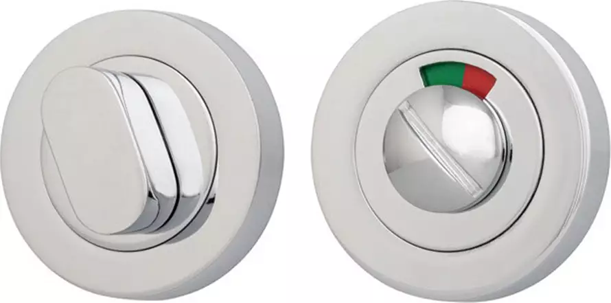 52mm Round Indicating Privacy Turn Set - CP