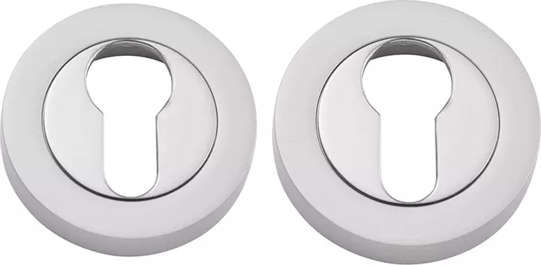 52mm Round Euro Escutcheon - SN